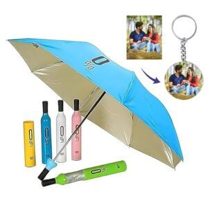 GiftNFeel Portable Folding Umbrella in Unique Bottle Shape