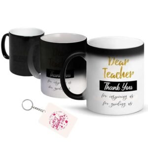 GiftNFeel Teachers' Day Magic Mug with Keychain