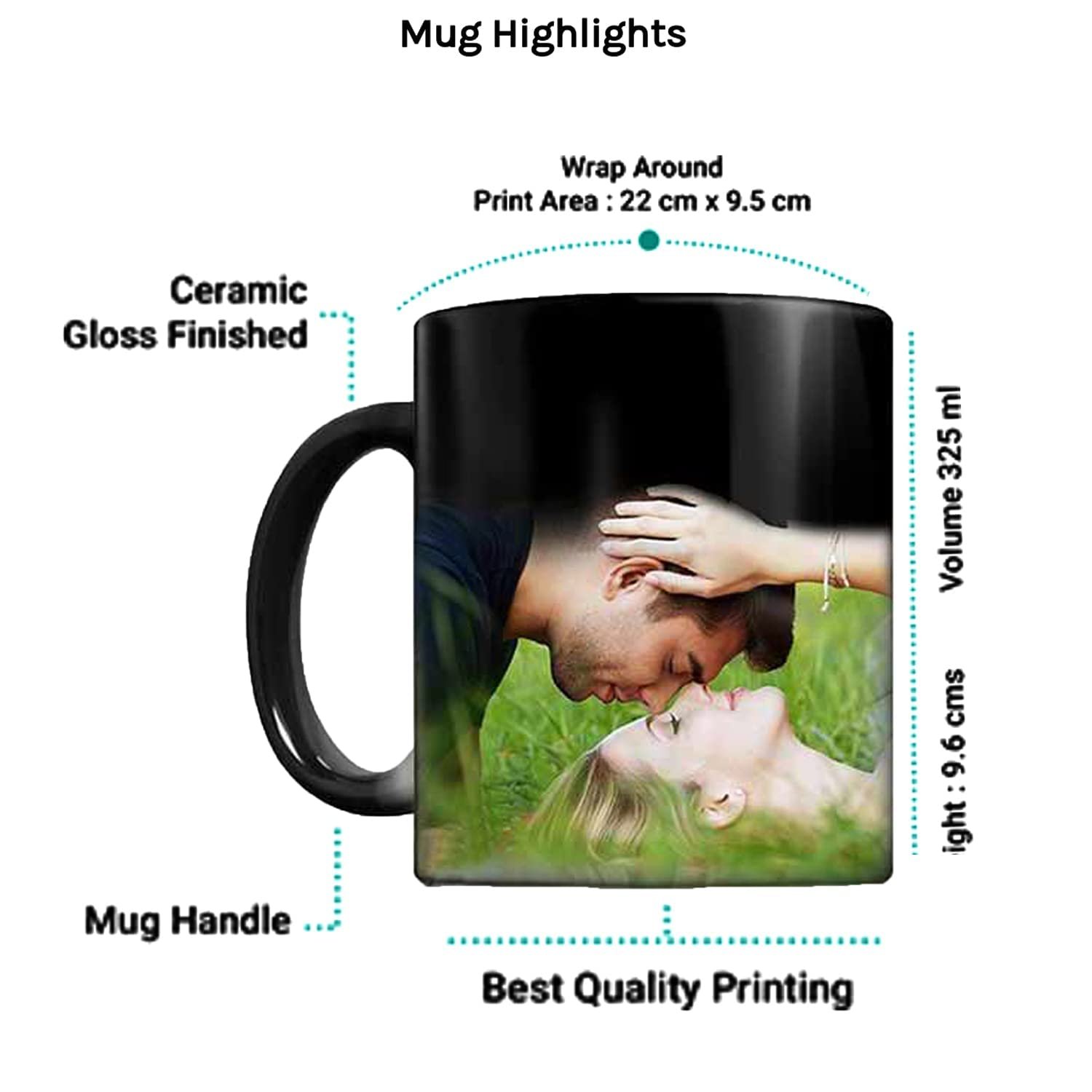 GiftNFeel Personalized Anniversary Magic Mug - Image 5